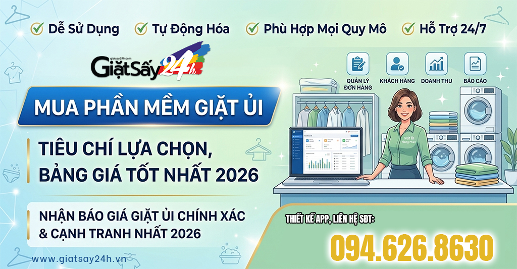 Mua Phần Mềm Giặt Ủi: Tiêu Chí Lựa Chọn, Bảng Giá Và Top 5 Tốt Nhất 2026